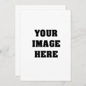 自分の招待を作成する 招待状 (正面/裏面)