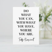 自分の持ち物でできる限りのことをす得る カード (スタンド正面)