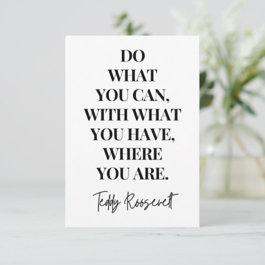 自分の持ち物でできる限りのことをす得る カード (スタンド正面)