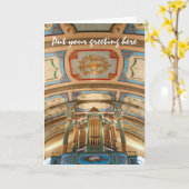 自分の挨拶文を追加する カード (黄色い花)