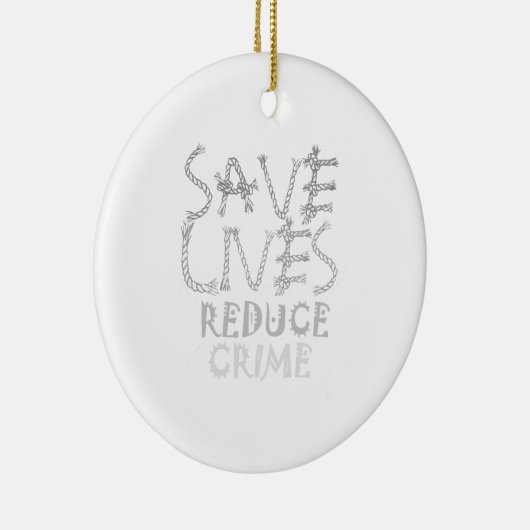 自分の救命の罪を減ら作る セラミックオーナメント (右)