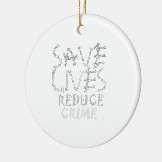 自分の救命の罪を減ら作る セラミックオーナメント (左)