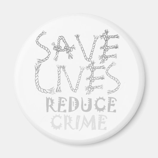 自分の救命の罪を減ら作る マグネット (正面)