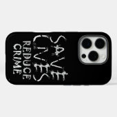 自分の救命の罪を減ら作る Case-Mate iPhoneケース (裏面 (横))