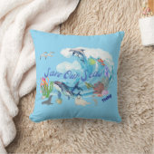 自分の救海を自分のものにする クッション (ブランケット)