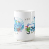 自分の救海を自分のものにする コーヒーマグカップ (中央)