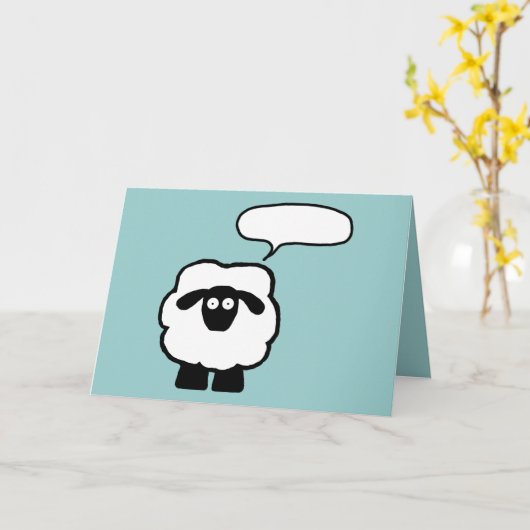 自分の文字の挨拶状 カード (黄色い花)