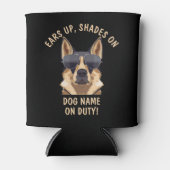 自分の文字は、義務で犬の名前の陰を耳にする 缶クーラー (正面)