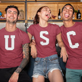 自分の文字またはカスタム数字を作成すパーソナライズされたる Tシャツ