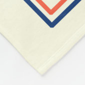 自分の文字を加カスタムえて、サムおじさん「私が欲しい」 フリースブランケット (角)