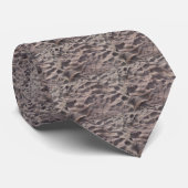 自分の文字を追加書、砂の中、日当たりの良いビーチ ネクタイ (ロール)