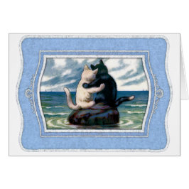 自分の文字を追加：ロマンチックな猫