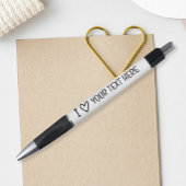 自分の文字テンプレートを追加するパーソナライズされた ボールペン