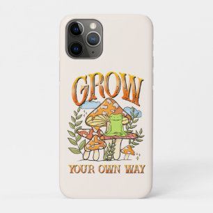 自分の方法で成長めい想- Frog & Mathes iPhone 11 Proケース