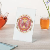 自分の旅をグラフ化 台座サイン (インサイチュ)