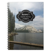 自分の旅行の個人的な写真を作成する ノートブック (正面)