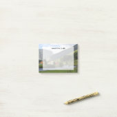 自分の旅行パーソナライズされた写真の作成 ポストイット (デスク上)