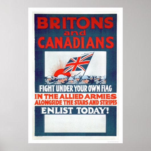 自分の旗の下で戦う(US02106) ポスター (正面)