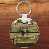 自分の日をM1A1Abrams MBTにする キーホルダー (正面)