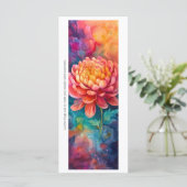 自分の日没の花のしおりカードを作成する (スタンド正面)