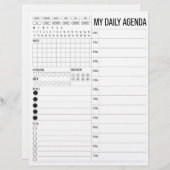 自分の日課 (正面/裏面)