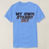 自分の星空 Tシャツ (デザイン正面)
