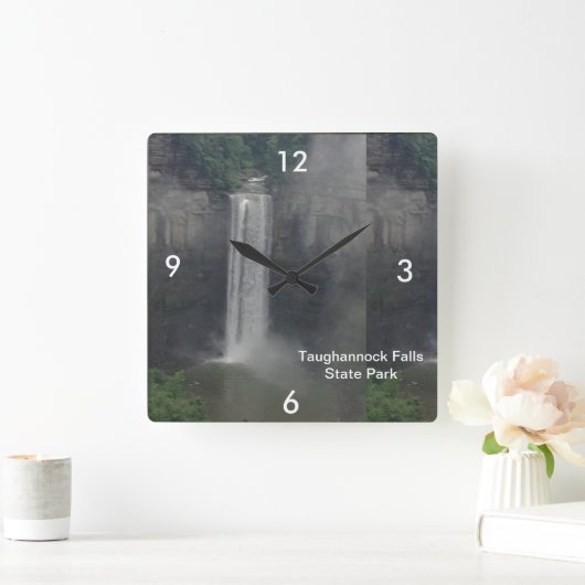 自分の時計を作りなさい スクエア壁時計 (ホーム)