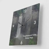 自分の時計を作りなさい スクエア壁時計 (傾斜)