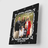 自分の時計を作る スクエア壁時計 (傾斜)