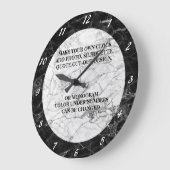 自分の時計を作る ラージ壁時計 (傾斜)