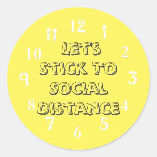 自分の時間を作成して安全な旅行を伝える27/7 ラウンドシール (正面)