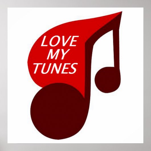 自分の曲を愛する ポスター (正面)