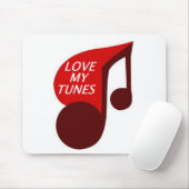 自分の曲を愛する マウスパッド (マウス)