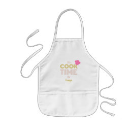 自分の最初 子供用エプロン