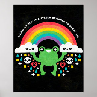 自分の最高のプリント ポスター