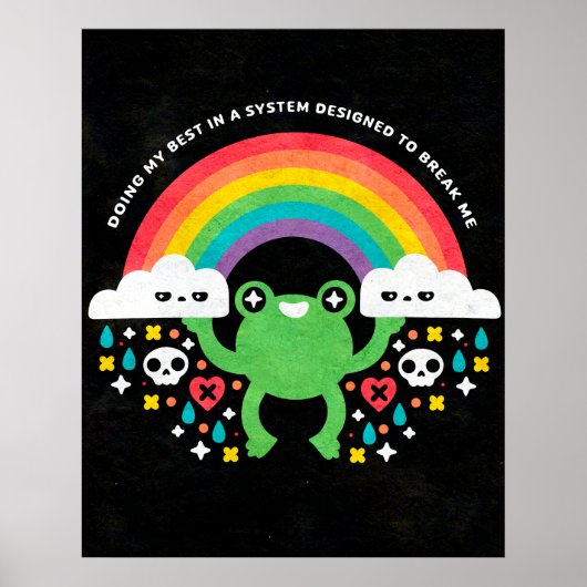 自分の最高のプリント ポスター (正面)