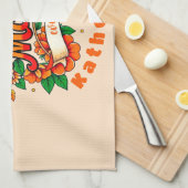 自分の最高の母を作成 キッチンタオル (四つ折り)