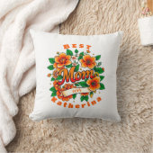 自分の最高の母を作成 クッション (ブランケット)