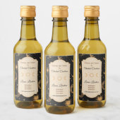 自分の月と惑星を天空に作る ワインラベル (ボトル)