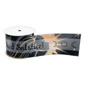 自分の月の女神を天空に作る サテンリボン (リール)