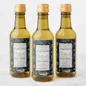 自分の月の女神を天空に作る ワインラベル (ボトル)