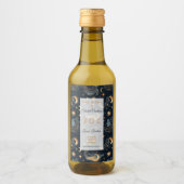 自分の月の女神を天空に作る ワインラベル (正面)