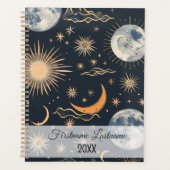 自分の月影の天空を作成する プランナー手帳 (正面)