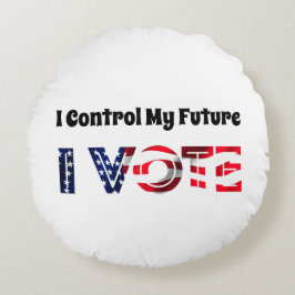 自分の未来をコントロールする – 投票 ラウンドクッション