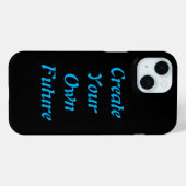 "自分の未来を創造しよう - iPhone カバー" Case-Mate iPhoneケース (裏面 (横))