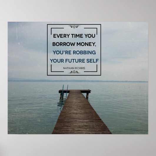 自分の未来を奪う ポスター (正面)