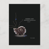 自分の本のカバー本の作家ライターのプロモーションを追加 ポストカード (正面)