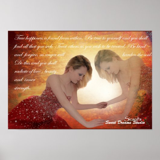 自分の本性を認める ポスター (正面)