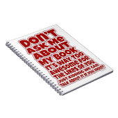 自分の本頼の作家のプロモおもしろいモ ノートブック (右側)