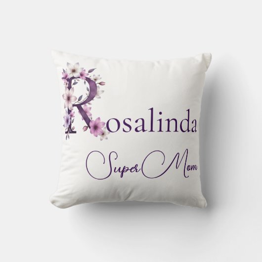 自分の枕の母親の日を作成 クッション (正面)